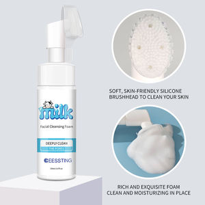 Gel Limpiador Facial Blanqueador, Nutritivo e Hidratante de Marca Privada, Limpiador Facial Espumoso de Limpieza Profunda - Product Image 3