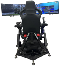 Simulador de vuelo de 6 ejes Full Motion