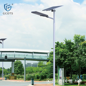 โรงงานผลิตโดยตรง OEM ODM ไฟถนน LED พลังงานแสงอาทิตย์ คุณภาพสูง 20W 40W 60W สำหรับทางเดินภายนอกอาคาร ควบคุมอัจฉริยะ รุ่น SL-AI Spl - Product Image 1