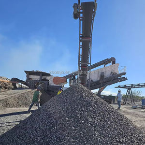 מפעל ייצור אגראט אבן נייד תחנת מגרסה ניידת, מגרסה פחם ניידת ומפעל מסך מחיר - Product Image 1