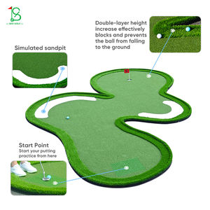 <span class=keywords><strong>Golf</strong></span> professionnel putting green gazon artificiel réaliste intérieur extérieur <span class=keywords><strong>Golf</strong></span> putting tapis de pratique pour l'entraînement au swing - Product Image 2
