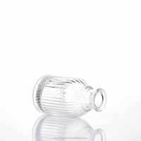 Flacon diffuseur de parfum en verre vide de 100 ml avec bouchon, personnalisable avec logo, sérigraphié, pour huiles essentielles d'aromathérapie