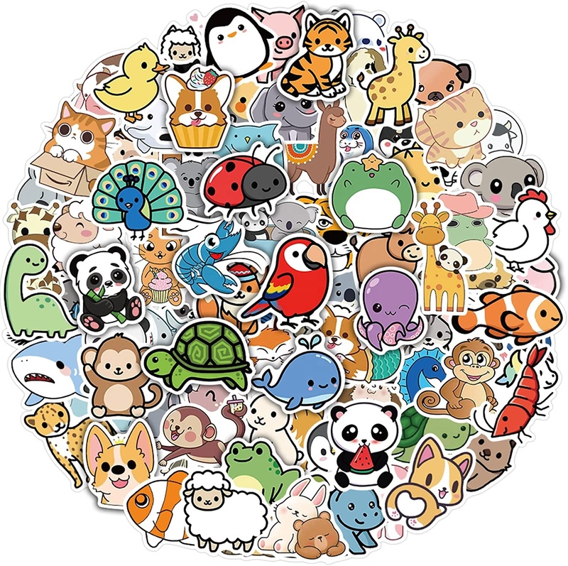 Cartoon Graffiti Waterproof Luggage Laptop Scooter