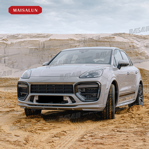Precios de fábrica, kit de carrocería de fibra de carbono para <span class=keywords><strong>Porsche</strong></span> <span class=keywords><strong>Cayenne</strong></span> 9Y0 9YA, actualización a estilo M con parachoques delantero, labio delantero - Product Image 3