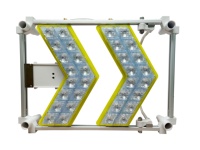 Guide de barricade de route de la circulation routière CE standard LED clignotante panneau de signalisation de flèche de contrôle de route pour la sécurité d'avertissement