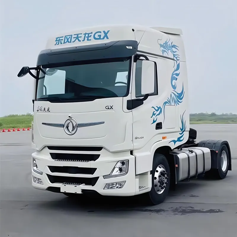 2024 China Nieuwe Model Dongfeng Gx Tractor Vrachtwagen Diesel 8-Wheel Euro5 Logistiek Specialist Tianlong Vlaggenschip Gx 5 Tractor