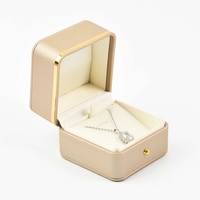 Coffret à bijoux, emballage pour bijoux, bracelet, bracelet de couple, bague diamant rouge, boîte à longue chaîne, boîte personnalisée avec logo pour bracelet