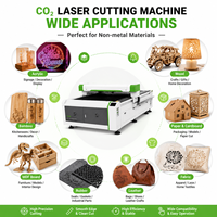 Tube en verre JQLASER 1325E 150W pour la découpe et la gravure précises du bois et de l'acrylique, machine laser CO2