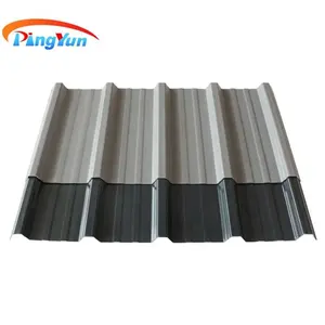 Heat Resisting plastic roof sheet Teja termoacustica en PVC resin roofing tile for warehouse