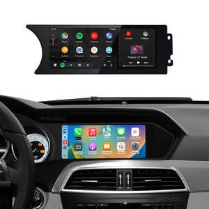 Écran de tableau de bord Linux de 8,8 pouces pour <span class=keywords><strong>Mercedes</strong></span> Benz Classe C NTG4.5 avec audio de voiture sans fil, CarPlay, <span class=keywords><strong>GPS</strong></span>, caméra de recul - Product Image 1