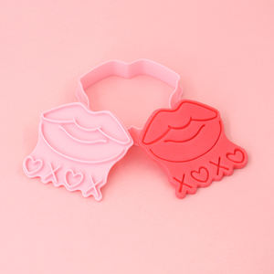 Serie del Día de San Valentín Love Kiss Cupid's Arrow Galleta Molde Herramienta para hornear y repostería para hornear dulces y <span class=keywords><strong>pan</strong></span> - Product Image 4