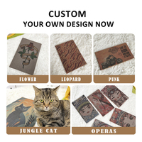 Meilleure Vente : Griffoir de Luxe pour Chat, Personnalisable avec Photos, Vertical Mural, Écologique et Durable, en Carton