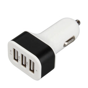 Mini <span class=keywords><strong>chargeur</strong></span> de voiture Portable 3 ports USB <span class=keywords><strong>chargeur</strong></span> adaptateur charge <span class=keywords><strong>rapide</strong></span> pour iPhone Huawei <span class=keywords><strong>Xiaomi</strong></span> Samsung Smartphone - Product Image 4