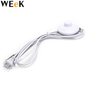 1.8m Ligne Câble 317 Gradateur Cordon D'alimentation Bouton Interrupteur Prise US Fil <span class=keywords><strong>Pour</strong></span> Lampadaire - Product Image 3