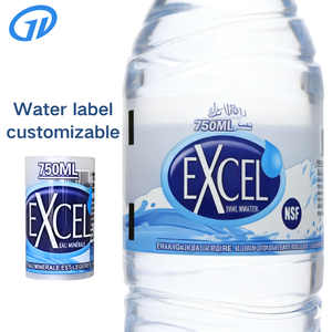 Película Adhesiva de PET Impermeable, Suave y <span class=keywords><strong>No</strong></span> Encogible, Personalizable en Tamaños, para Botellas de Agua Potable - Product Image 1