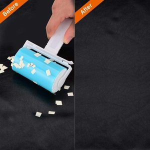 Petdom Bande adhésive en silicone réutilisable extra collante, rouleau anti-poils lavable, brosse à poils pour vêtements - Product Image 4