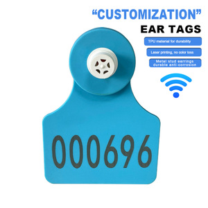 Haute qualité oreille animaux étiquettes vache mouton chèvre étiquette d'oreille tpu animal étiquette d'oreille avec puce intelligente RFID - Product Image 2