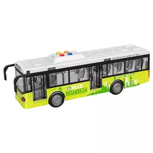 אינרציה אוטובוס מכונית חיכוך כוח גבוהה סימולציה עיר אוטובוס קלאסי אוטובוס לשדה התעופה רכב דגם מתנה לילדים