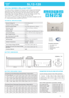 Batería de Gel Solar Fotovoltaica OEM de Ciclo Profundo 12V120AH para Iluminación Solar, Almacenamiento de Energía Eólica, UPS, Turbina Eólica, CATV