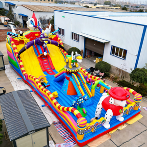 Castillo Inflable <span class=keywords><strong>de</strong></span> PVC para Uso Doméstico, Precio <span class=keywords><strong>de</strong></span> Fábrica Douerfei, Casa <span class=keywords><strong>de</strong></span> Brinco con Tobogán, Combinación Divertida, Uso Comercial para 200 Personas, para Familias - Product Image 6