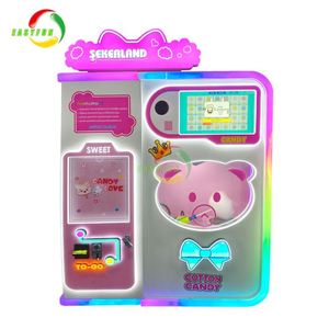เครื่องทำสายไหมอัตโนมัติเต็มรูปแบบสำหรับห้างสรรพสินค้า เครื่องขายสายไหมเชิงพาณิชย์รูปดอกไม้ - Product Image 5