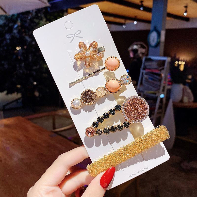 5-piece golden starry sky set