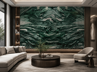 Dalles de quartzite vert Lapponia pour plans de travail de cuisine, îlots, comptoirs, tables à manger, bureaux et buffets, meubles de salle de bain