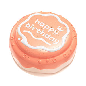 Divertido Juguete Masticable con Forma de Pastel de Cumpleaños para Perros, Juguete Sonoro de TPR para Mascotas, Juguete Interactivo para Perros, Regalo de Cumpleaños - Product Image 2