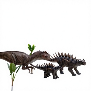 Modèle de dinosaure grandeur nature en fibre de verre télécommandé pour parcs à thème Jurassic, parcs d'aventure et centres commerciaux - Product Image 1