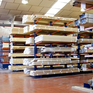 Giá để đồ nhà kho bằng thép cường độ cao, kệ để đồ nặng, kệ <span class=keywords><strong>cantilever</strong></span> chịu lực cao để lưu trữ vật liệu xây dựng - Product Image 4