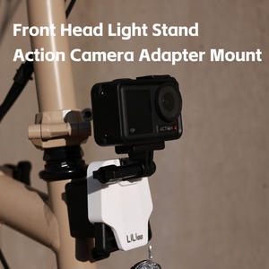 Adaptateur de montage portable et léger pour éclairage de vélo et caméra d'<span class=keywords><strong>action</strong></span>, compatible avec les caméras GoPro DJI Osmo <span class=keywords><strong>Action</strong></span> JY-XBXZ01 Plastique/Résine - Product Image 4