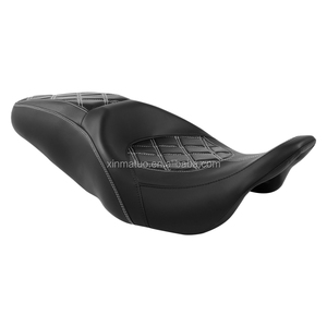 XINMATUO XF2906S03-10-BW de conductor jinete asiento para pasajeros por Harley <span class=keywords><strong>CVO</strong></span> de <span class=keywords><strong>Electra</strong></span> <span class=keywords><strong>Glide</strong></span> 09-20 - Product Image 5