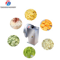 Machine à trancher les racines de lotus pour restaurants commerciaux, machine à couper les pommes de terre pour frites