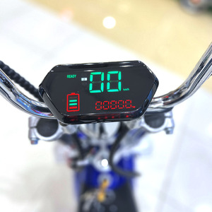 Scooter électrique rétro <span class=keywords><strong>Harley</strong></span> à double batterie, haute vitesse, 2 places, pneus larges, City <span class=keywords><strong>Coco</strong></span> E Scooter - Product Image 5