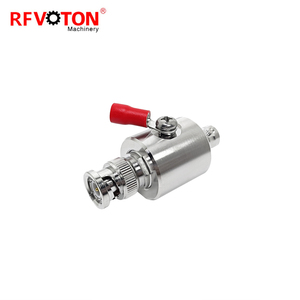 Connecteur RF 50 ohms, prise mâle BNC <span class=keywords><strong>vers</strong></span> câble BNC femelle, protecteur de surtension coaxial avec TNC/UHF/SMA/N/QN/DIN - Product Image 4