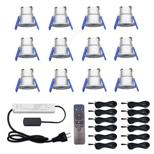 Mini spot encastré Led Spot armoire downlight cut-off spot light 12*3W avec pilote de gradation 2.4G pour l'éclairage de l'abri de voiture de <span class=keywords><strong>terrasse</strong></span> de toiture - Product Image 4