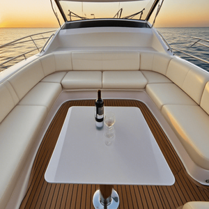 Suelo de barco de HDPE confiable Suelo marino de teca sintética Alfombra de barco beige Suelo de barco - Product Image 3