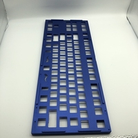 Claviers mécaniques personnalisés en gros en acier inoxydable et laiton usinés CNC avec processus de brochage et d'électroérosion à fil pour claviers mécaniques