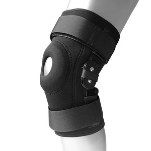 Genouillère de sport pour homme avec support articulé du ménisque, en néoprène respirant et coussinets de protection anti-choc pour les articulations - Product Image 6