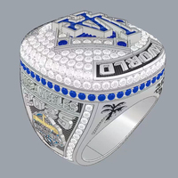 Nouvelle Arrivée en Gros 2025 Bague de Championnat des Dodgers de Los Angeles pour Hommes, Bague de Collection pour Fans de Baseball