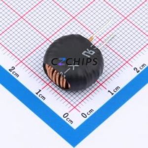 Inducteur à anneau coloré / traversant (THT) XR050125TS101MVL7, composant traversant (THT), 15,5x7,5mm, 100uH, 10%, 3,5A - Product Image 1