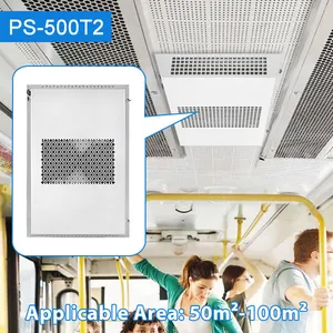 EddaAir PS-500T2 Bipolar Ionization Air Purifier Bus Air Disinfection Machine Cold Plasma Technology 24V Wall Mounted 400CFM