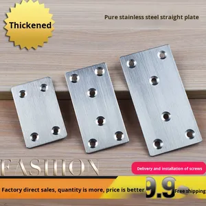 Xingjia nhà máy phần cứng jm8 thép không gỉ đánh bóng góc khung L hình 90 độ góc bên phải sửa chữa mảnh khung - Product Image 4