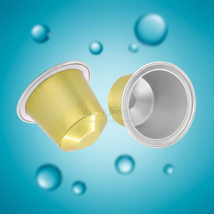 Contenitore per capsule di caffè personalizzato in alluminio, tipo imbuto, per confezionamento di monete o chicchi, modello Line Cold Aluminum Parsa <span class=keywords><strong>150</strong></span> - Product Image 1