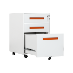 Bán buôn hiện đại 3 ngăn kéo di động bệ thép tủ tập tin lắp ráp kim loại ngăn kéo tủ cho văn phòng nhà - Product Image 3