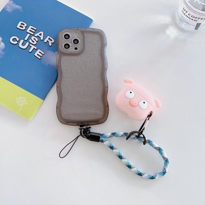 Custodia per Cellulare con Laccetto da Polso Intrecciato, Clip Posteriore, Porta Carte, Anti-smarrimento e Anti-caduta, Ciondolo Gioiello per Telefono - Product Image 4