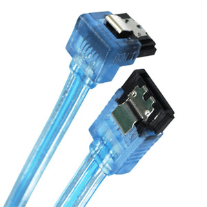 Sata 3.0 Data Cable Right Angle Connector For Hard <b>Drive</b> <b>Optical</b> <b>Drive</b> Motherboard Connection Copper Wire - Product Image 3