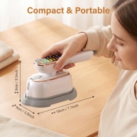 Grosir Pabrik Steamer Pakaian Mini Genggam Baru 1300W Bertenaga AC Sikat Uap Putar Portabel Rumah Tangga ROHS