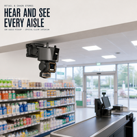 Caméra de sécurité à double objectif 4MP, détection AI des personnes et des véhicules, suivi intelligent, zoom optique 5X, vision nocturne couleur 40m
