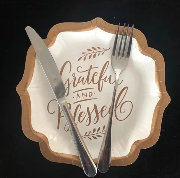 Biodegradable Bagasse Paper Plates and Bowls Eco-Friendly Disposable Tableware